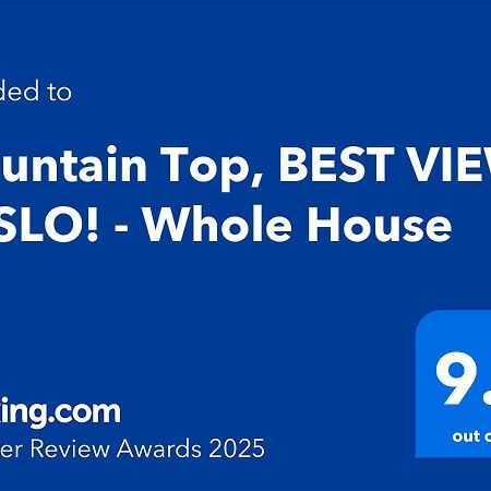 Mountain Top Getaway, Best View In Slo! - Whole House ซานหลุยส์ โอบิสโป ภายนอก รูปภาพ