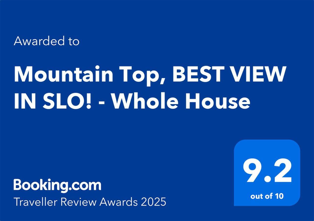 Mountain Top Getaway, Best View In Slo! - Whole House ซานหลุยส์ โอบิสโป ภายนอก รูปภาพ